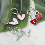 Inspiratiesets Elegante oorbellen en kettingen maken met brass metalen resin bedels