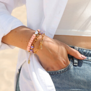 Inspiratiesets Trendy sieraden maken met rondellen acryl kralen