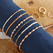 Inspiratiesets Inspiratie voor het creëren van minimalistische sieraden met zoetwaterparels