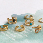 Inspiratiesets Sieraden inspiratie met stainless steel ringen