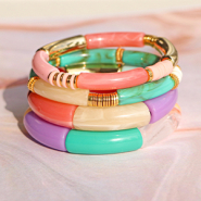 Inspiratiesets Trendy armbanden maken met acryl kralen tube