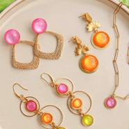 Inspiratiesets Sieraden inspiratie met Polaris Elements cabochons