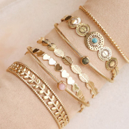 Inspiratiesets Elegante stainless steel armbanden