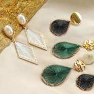 Inspiratiesets Elegante oorbellen ontwerpen met gehaakte hangers