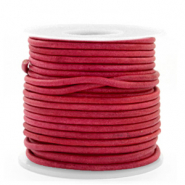 Echt DQ leer & suède DQ Leer rond 3mm