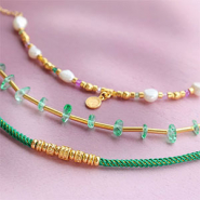 Inspiratiesets Armbanden inspiratie met DQ metaal kralen en spacers