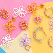 Inspiratiesets Tips voor het dragen van oorbellen met rocailles