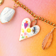 Inspiratiesets Inspiratie tijd met metalen bedels met enamel