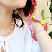 Nieuw Trendy telefoonkoord en bevestiging