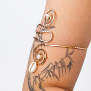 Inspiratiesets Inspiratie tijd met metalen arm cuffs
