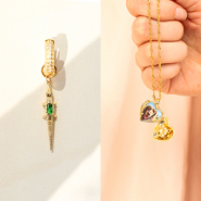 Nieuw Prachtige brass bedels