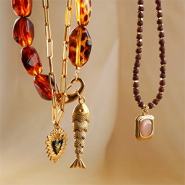 Inspiratiesets Inspiratie tijd met speelse roestvrij stalen bedels