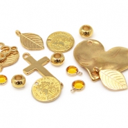 Metalen kralen en bedels DQ Metalen kralen DQ goud