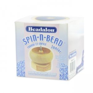 Beadalon Spin-N-Bead Junior Bead Loader Hout