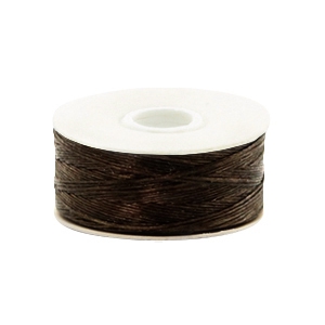 Beadalon Nymo wire 0.3mm Brown