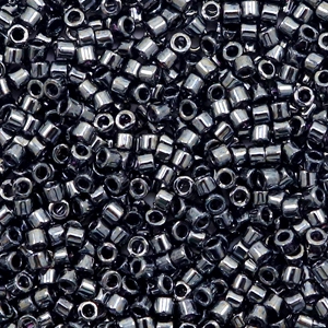 Miyuki kralen delica's 11/0 Opaque gunmetal grey DB-1