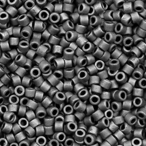 Miyuki kralen delica's 11/0 Metallic matte slate grey DB-306