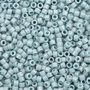 Miyuki kralen delica's 11/0 Duracoat opaque dyed moody blue