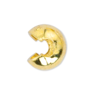 Beadalon knijpkraal verbergers 5mm Goud