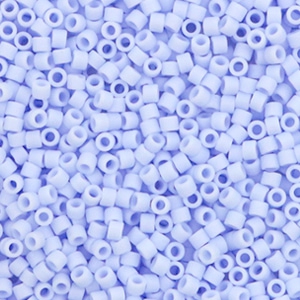 Miyuki kralen delica's 11/0 Opaque matte agate blue DB-1587