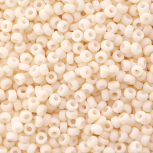 Miyuki rocailles 11/0 Opaque matte antique beige 11-2022