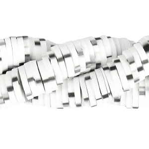 Katsuki kralen 4mm Bright white-black