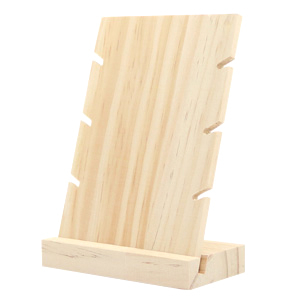 Sieraad display hout voor armbanden Natural (natuurlijke kleur van het hout)