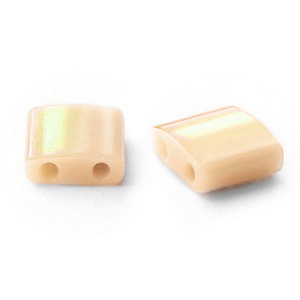 Miyuki kralen tila 5x5mm Ceylon light caramel beige TL-593