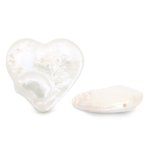 Zoetwaterparels Pearl white