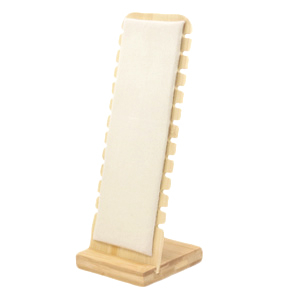 Sieraad display Bamboe met velvet voor armbanden Natural-white