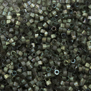 Miyuki kralen delica's 11/0 Silk satin dyed rustic gray DB-1818