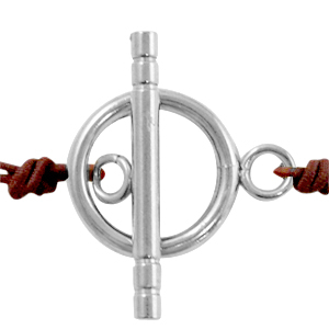 Roestvrij stalen (RVS) Stainless steel onderdelen kapittelslot Zilver