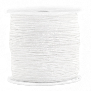 Macram&eacute; draad 0.8mm White