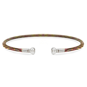 C.U.S&reg; sieraden bangle armband Brown-silver