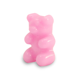 Resin kralen gummy bear Hot pink