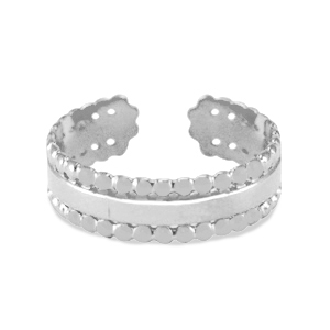 Roestvrij stalen (RVS) Stainless steel ringen Zilver