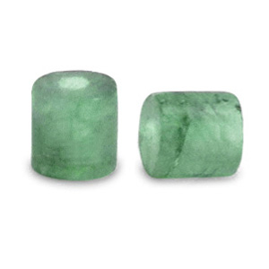 Natuursteen kralen aventurijn kwarts disc 4x4mm Jade green
