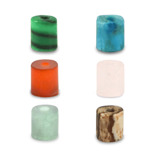 Natuursteen kralen mix disc 2x2mm Multicolour