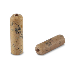 Natuursteen kralen jaspis tubes Tawny brown
