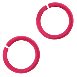 Gekleurde onderdelen buigringen Neon pink