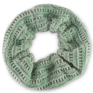 Scrunchies haarelastiek corduroy Iceberg green