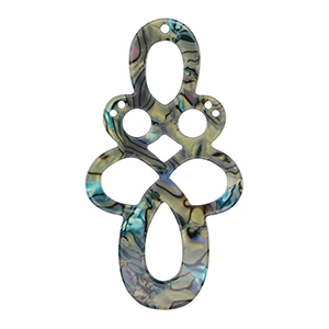 Resin hangers barok Multicolor marble