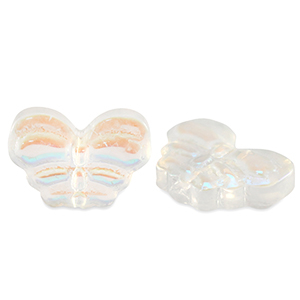 Glaskralen vlinder Crystal AB