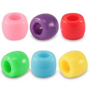 Acryl kralen rondel 8mm Multicolour