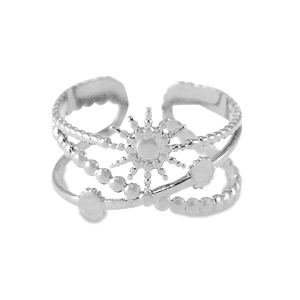 Roestvrij stalen (RVS) Stainless steel ringen Zilver