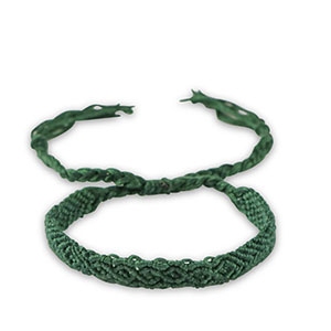 Trendy armbanden Dark classic green