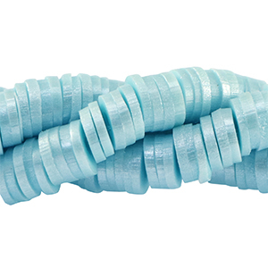 Katsuki kralen 4mm Arctic blue-pearl shine coating