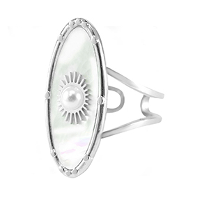 Roestvrij stalen (RVS) Stainless steel ringen Zilver