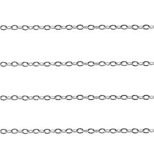 Roestvrij stalen (RVS) Stainless steel onderdelen jasseron ankerketting Silver