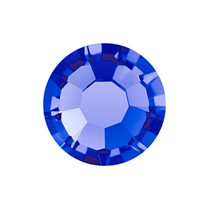 Birthstones September Preciosa SS16 flat back (4mm) Sapphire blue